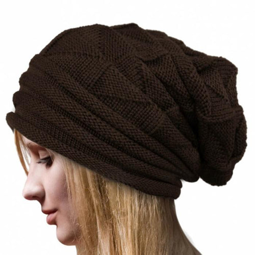 Crochet Warm Wool Knitted Beanie - Superior Urban